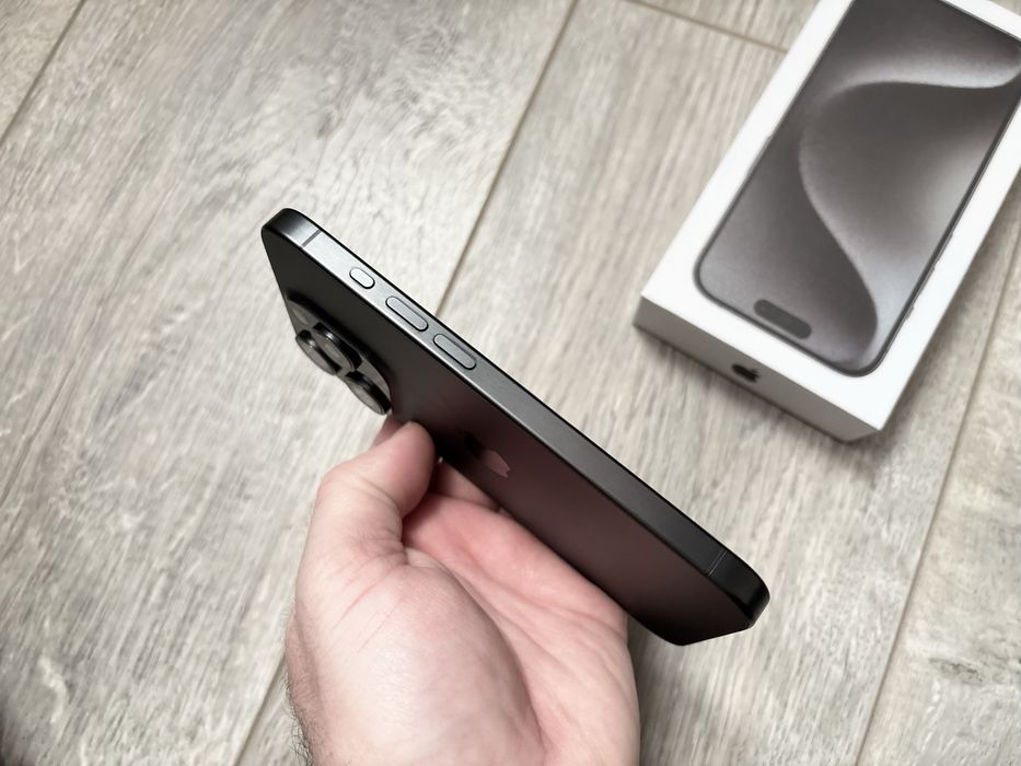 iPhone 15 Pro 128gb Black Titanium