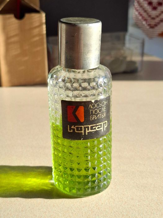 Лосьон "Корсар"  после бритья. Болгария. Винтаж.