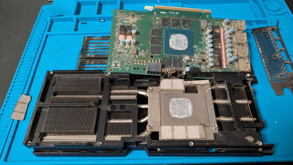 Serwis/konserwacja kart graficznych - cisza i niższe temperatury