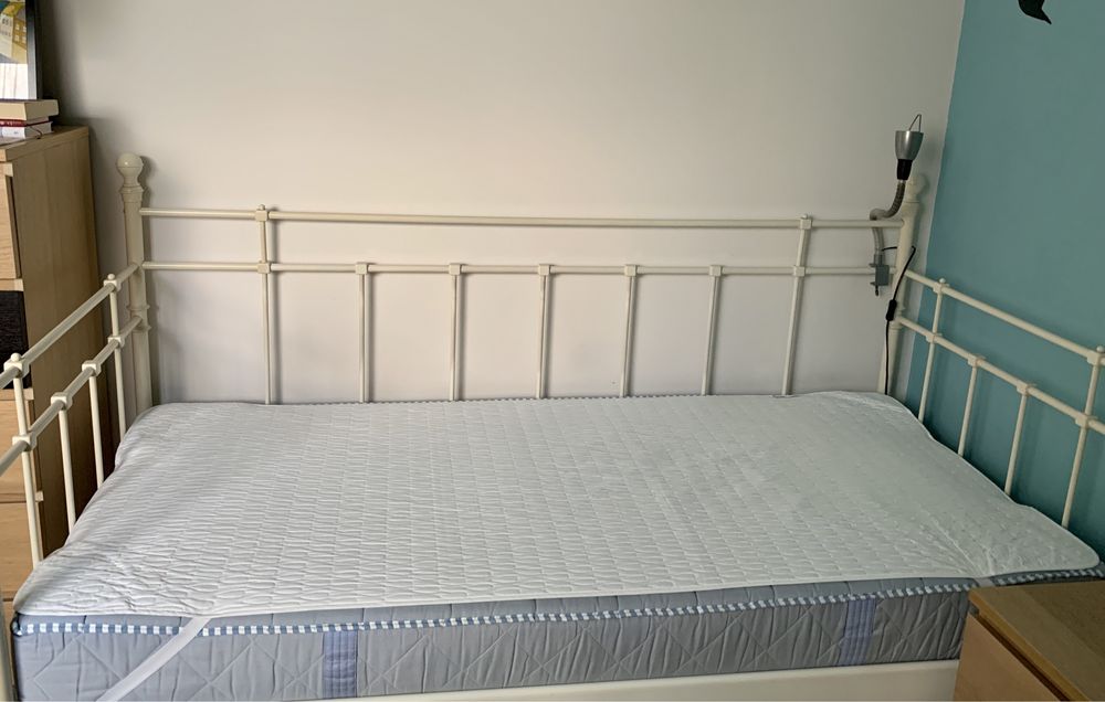 Ikea Tromsnes stylowe łóżko leżanka