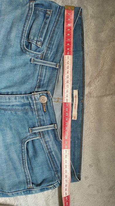 Spodnie damskie dżinsowe