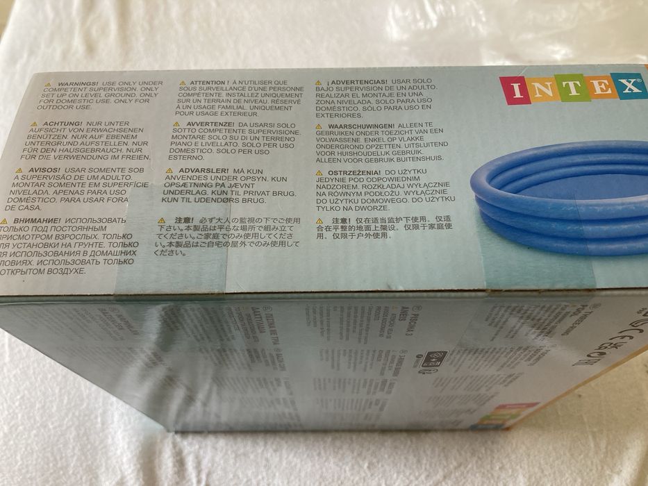Piscina intex pequena 1.47m x 33cm