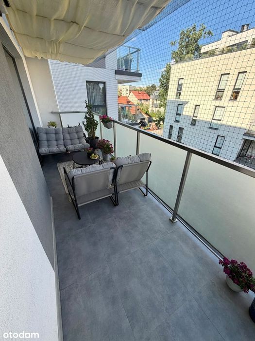 Nowoczesne mieszkanie 3-pokojowe, 57 m, balkon 8,5