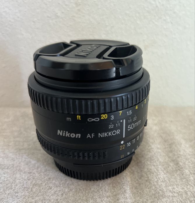 Objectiva Nikkon 50mm 1.8 D