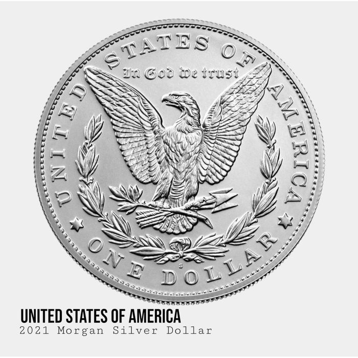 Morgan Peace Dollar 2021-2025 | Срібний долар США | Срібна монета США | US Mint | Proof UNC Reverse Proof | Інвестиційне срібло | USA | OGP COA