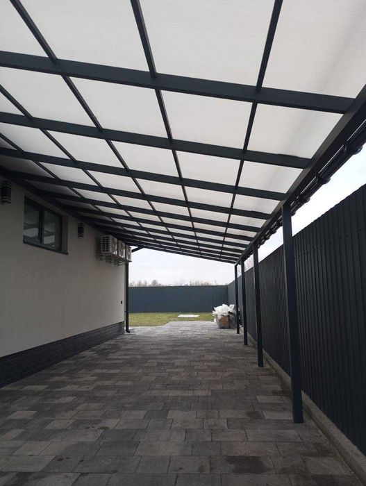 Будівництво навісів для авто