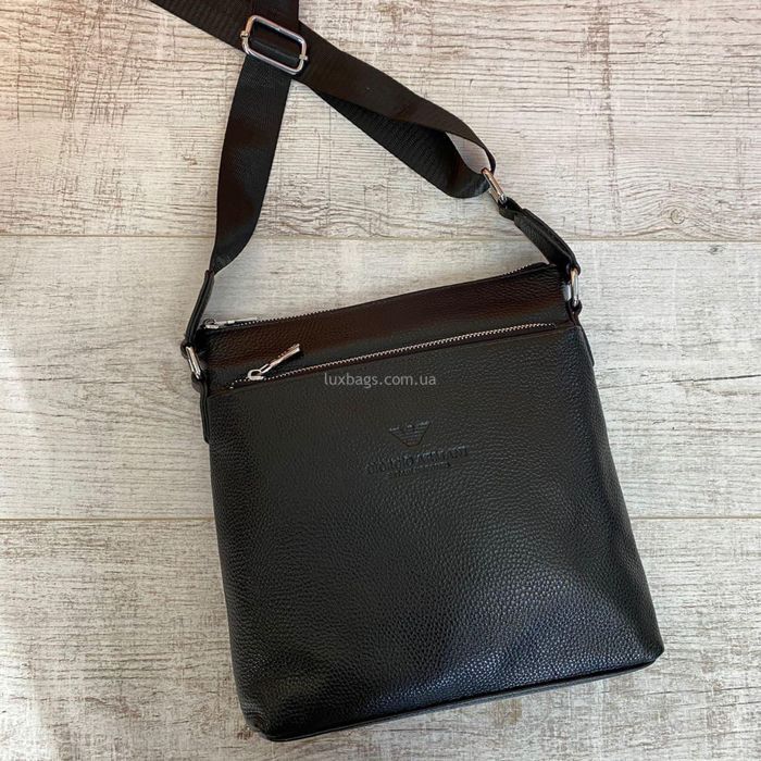 Мужская кожаная сумка через плечо
