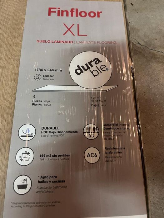 Pavimento chão flutuante Finsa Finfloor XL AC6