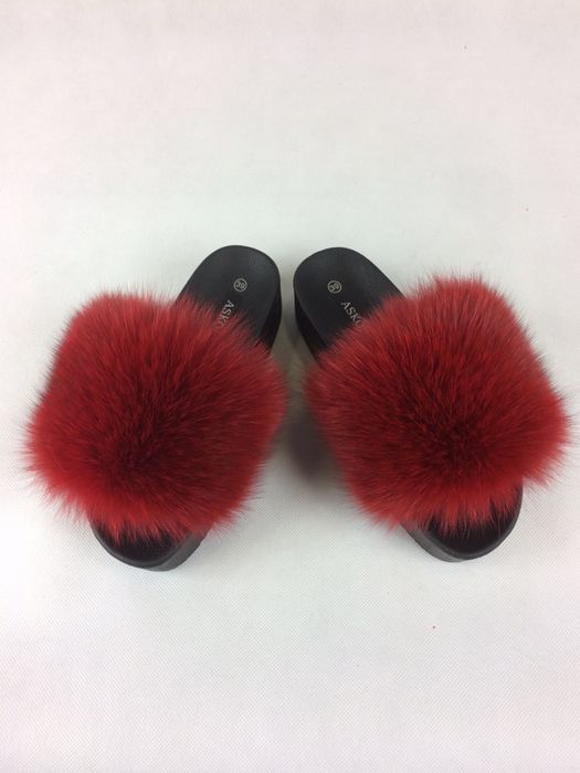 Klapki z futrem ,futrzaki,koturny