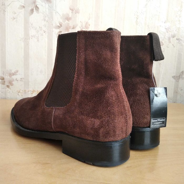 Damskie buty sztyblety SAMUEL WINDSOR roz.uk7 eu-40.5