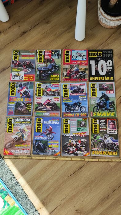 Revistas Moto Jornal Antigas