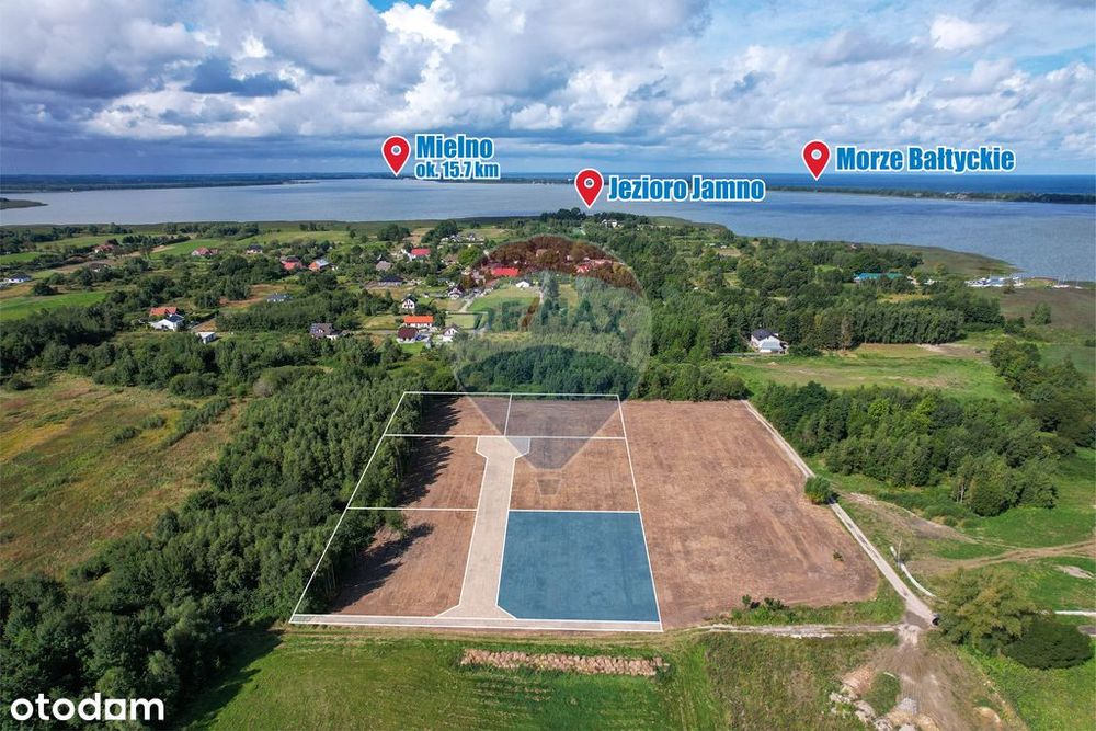 Działka budowlana 1727 m²: Koszalin Łabusz 94/25 - Więcej