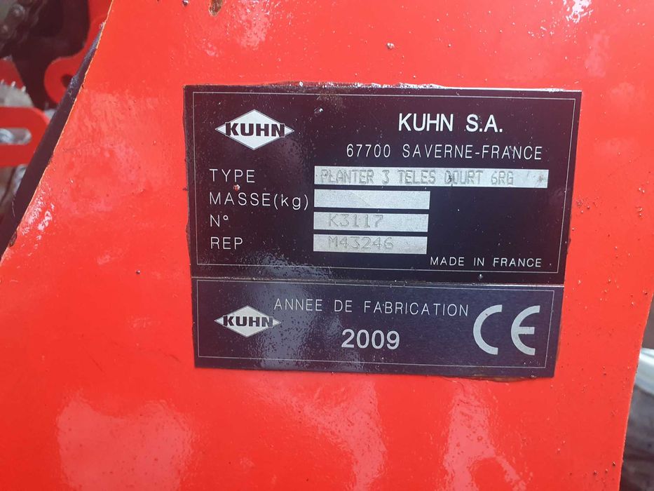 Siewnik do kukurydzy 6 rzędowy Kuhn Planter 3