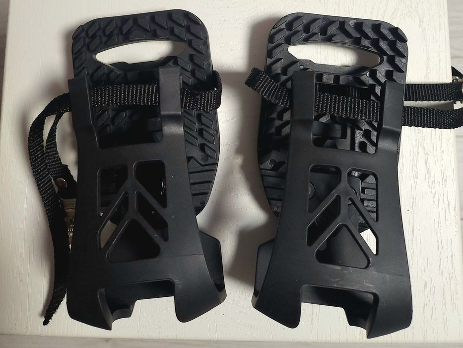 Тукліпси" KOOTU ",адаптери з тукліпсами на велосипедні педалі.