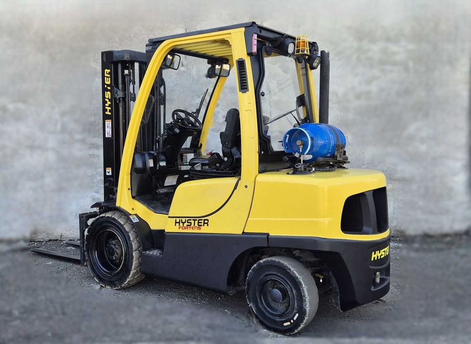Hyster 3500kg • 2017r •TRIPLEX • 4 sekcja • wózek widłowy , LEASING