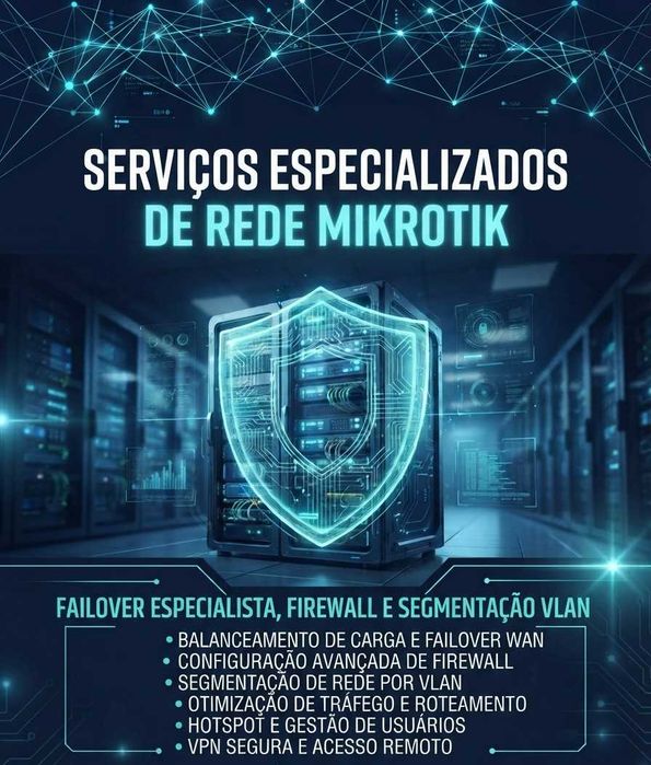 Serviços de Rede e Configuração Mikrotik | Venda de Equipamentos