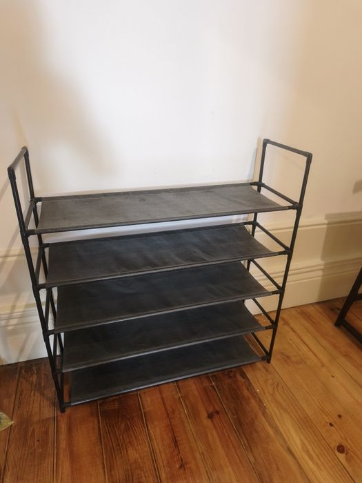 Suporte para sapatos de 5 prateleiras