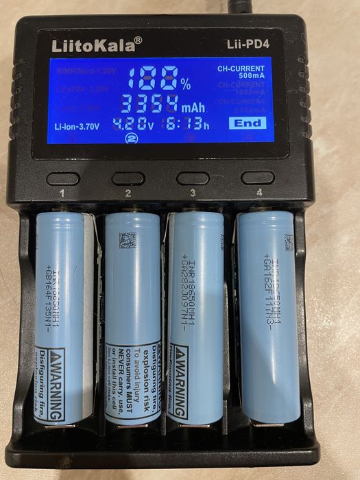 Акумулятори 18650 LG MH1 3200 mAh високострумові ОПТ