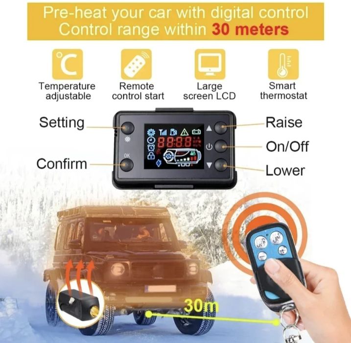 Дизельний автомобільний обігрівач опалювач ВЕБАСТО Автономка Обогреват