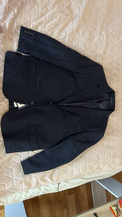 Новий вовняний піджак John Peter London (модель Cambridge), розмір 54 (XL), колір Navy