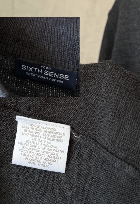 Вовняний светр з коротким рукавом cos стиль