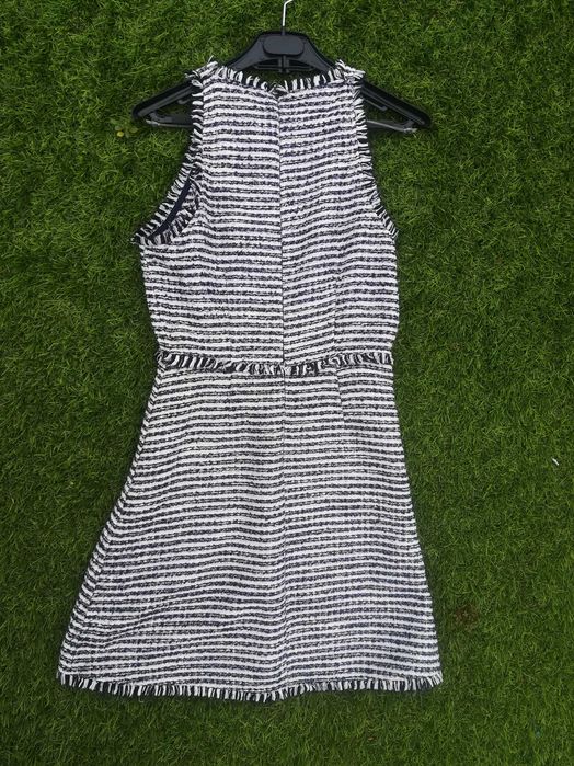 Vestido Riscas Zara XS