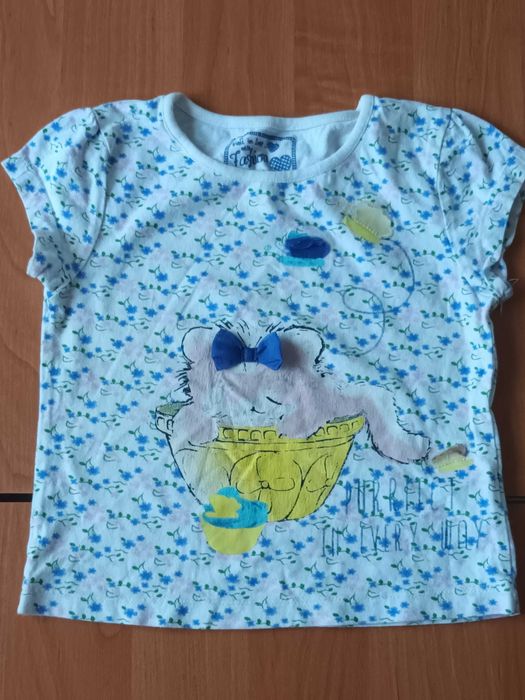 Комплект літніх речей для дівчинки 3-4 роки, 11 шт.