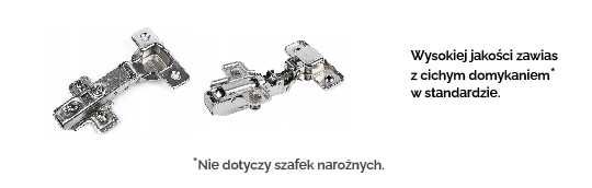 Skandynawskie meble kuchenne Stilo biały mat na wymiar!