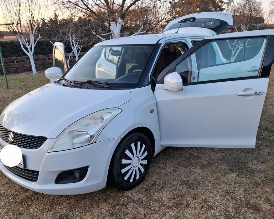 Suzuki Swift Biała Perełka Suzuki Swift 2012r. Benzyna + Lpg