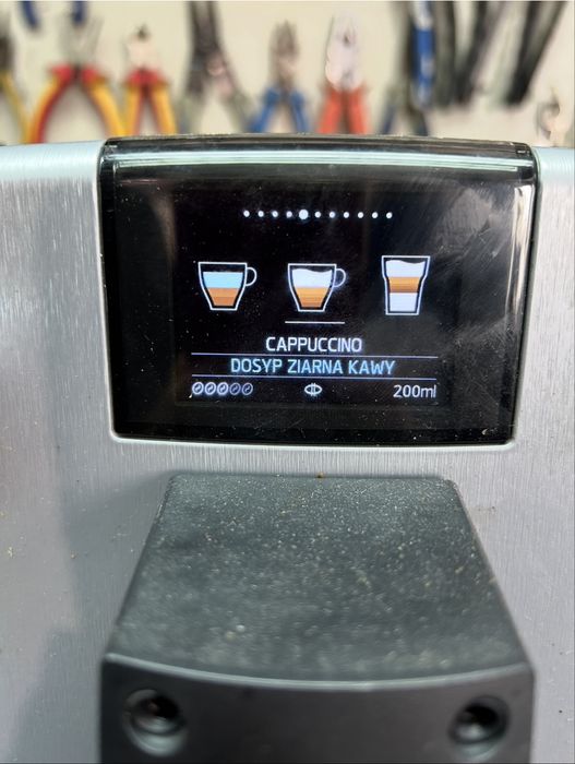 Nivona nicr769 panel sterowania wyświetlacz wylewka front