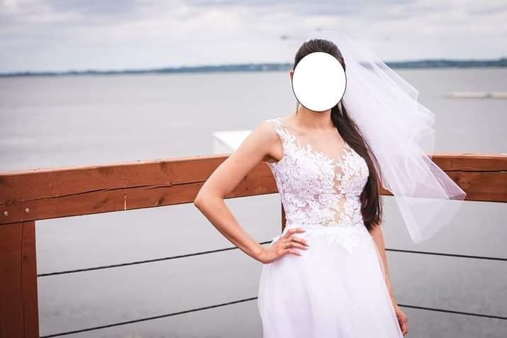 Suknia ślubna biała