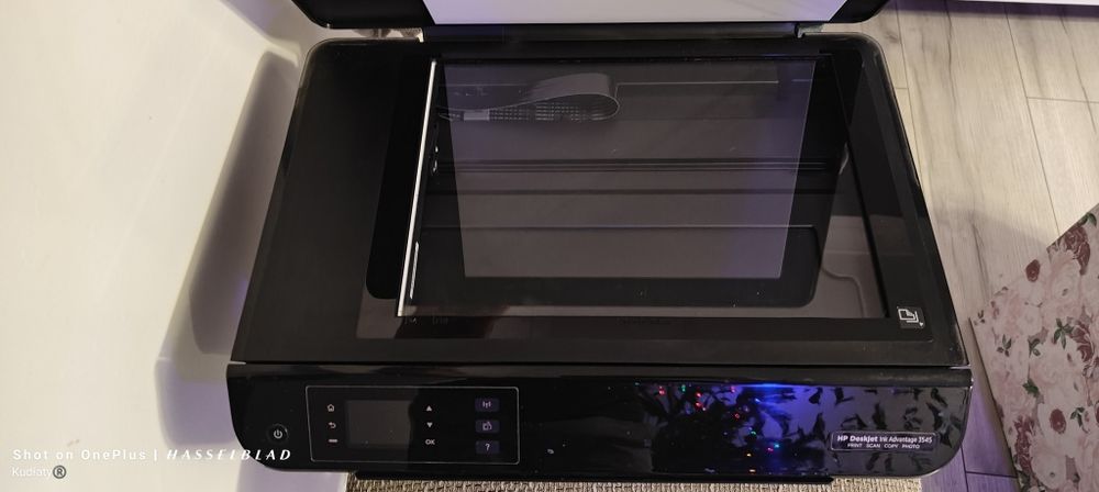 Drukarka 3w1 HP uszkodzona w cenie tuszu.