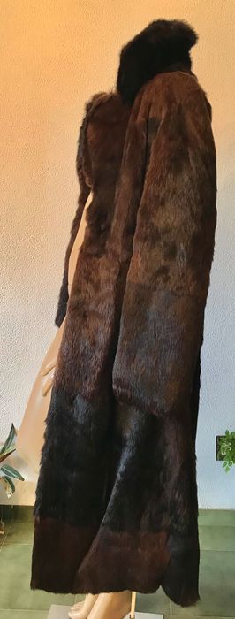 Casaco peles elegante