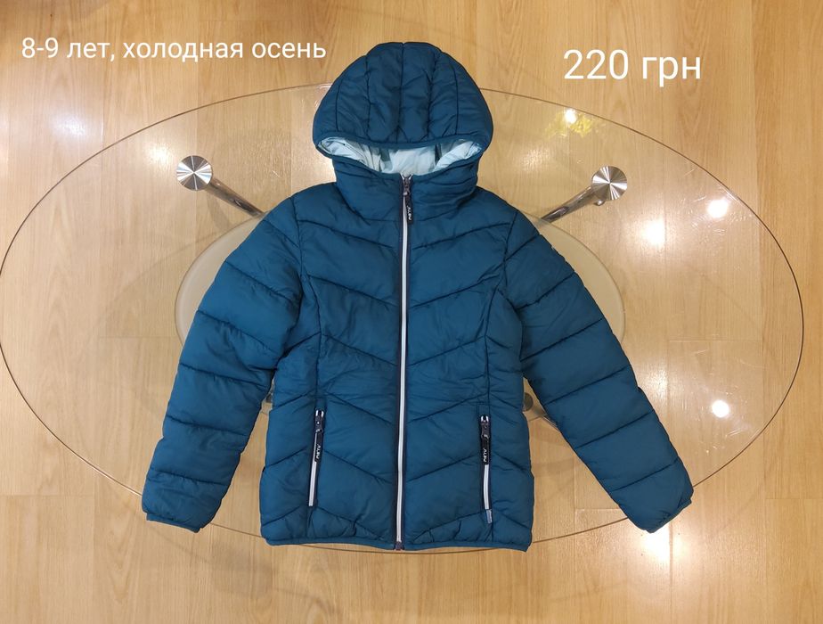 Вещи на девочку 8-9 лет, куртка зимняя, куртка демисезонная