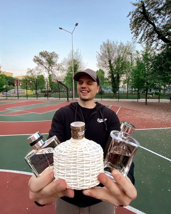 Відливанти парфум creed aventus, nasomatto black afgano, ganymede