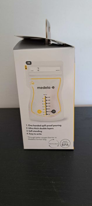 46 Sacos De Conservação De Leite MEDELA