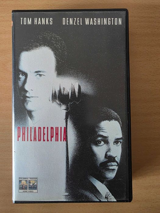 Pelicula en VHS "Philadelphia" con Tom Hanks y Denzel Washington
