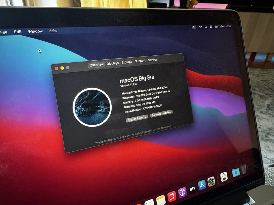 Macbook Pro 13” mid-2014435390580251709441