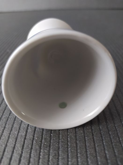 Kieliszek na jajka porcelanowy niebieskie wiatraki