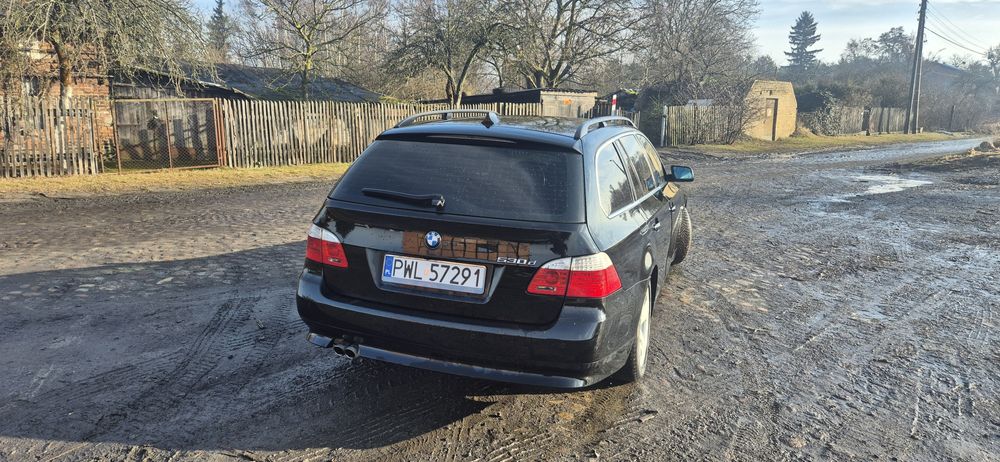 BMW E61 525d 2008r Automat Android Auto Nowe opony Opłaty do 04.2026