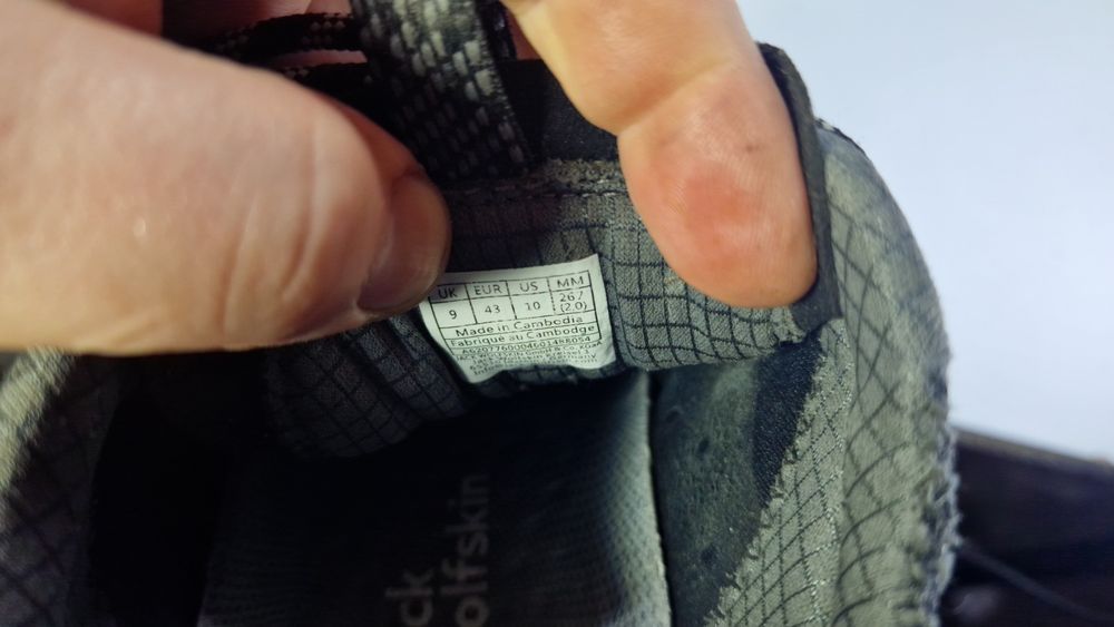 Jack Wolfskin Prelight Texashield Low M розмір 43