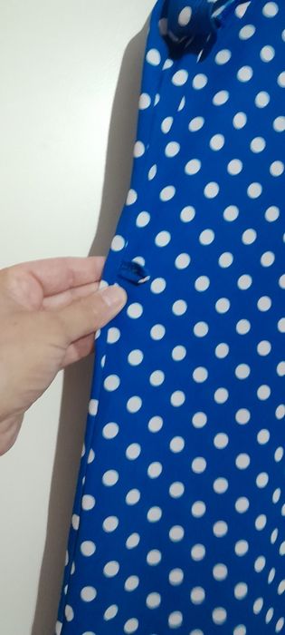 Vestido de verao polk a dot