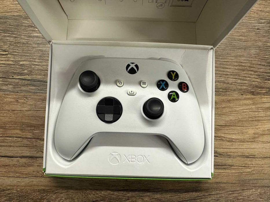 Pad kontroler bezprzewodowy XBOX ROBOT WHITE biały stan bdb gwarancja