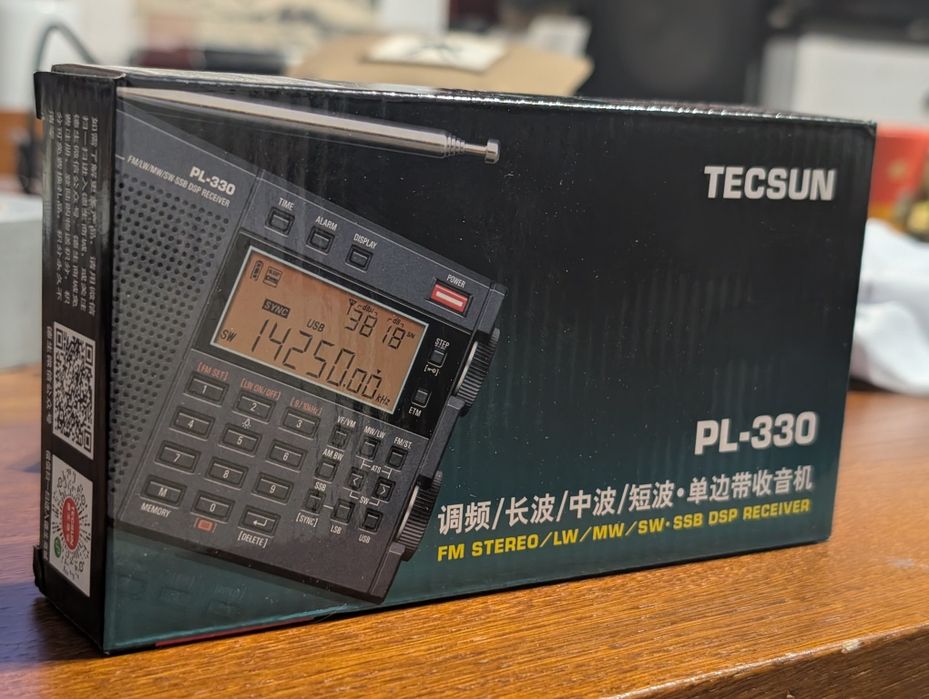Radio globalne Tecsun Pl 330, Nowe!
