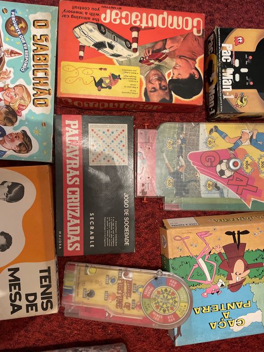 Jogos de tabuleiro vintage