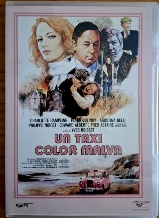 Un taxi color malva