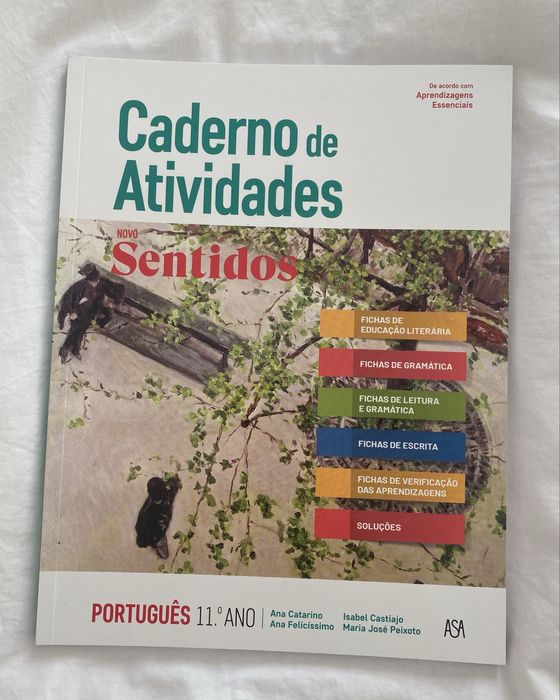 Caderno de atividades Português - Sentidos