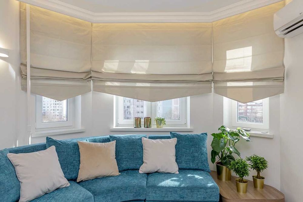 Римские шторы 500 цветов, Рулонные шторы, Жалюзи день ночь D2