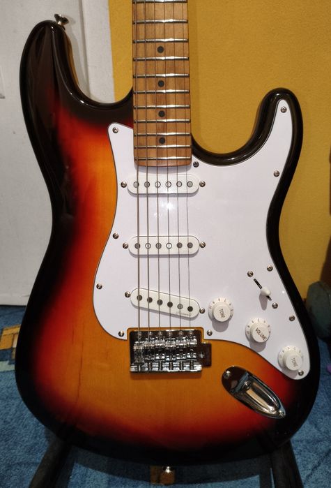 Harley Benton ST-62 gitara elektryczna Stratocaster po lutniku