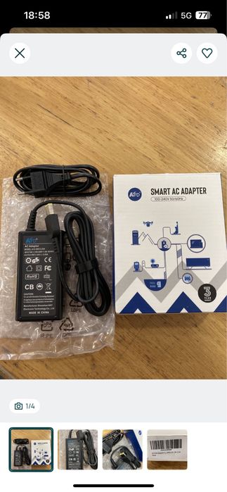 Carregador adaptador Lenovo ADLX45NLC3A - Novo